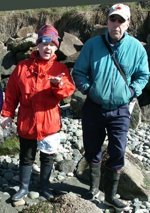 Beach Captain training new naturalists