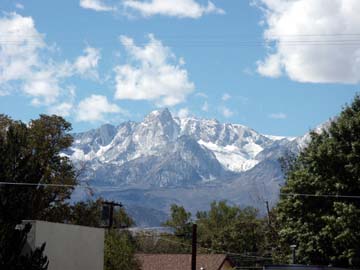 Bishop, CA, mountains